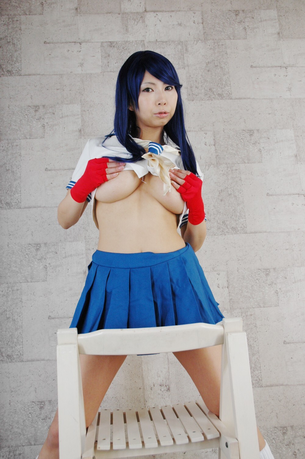 [Cosplay] Ikkitousen  Big Boobs Kanu Unchou PART 4